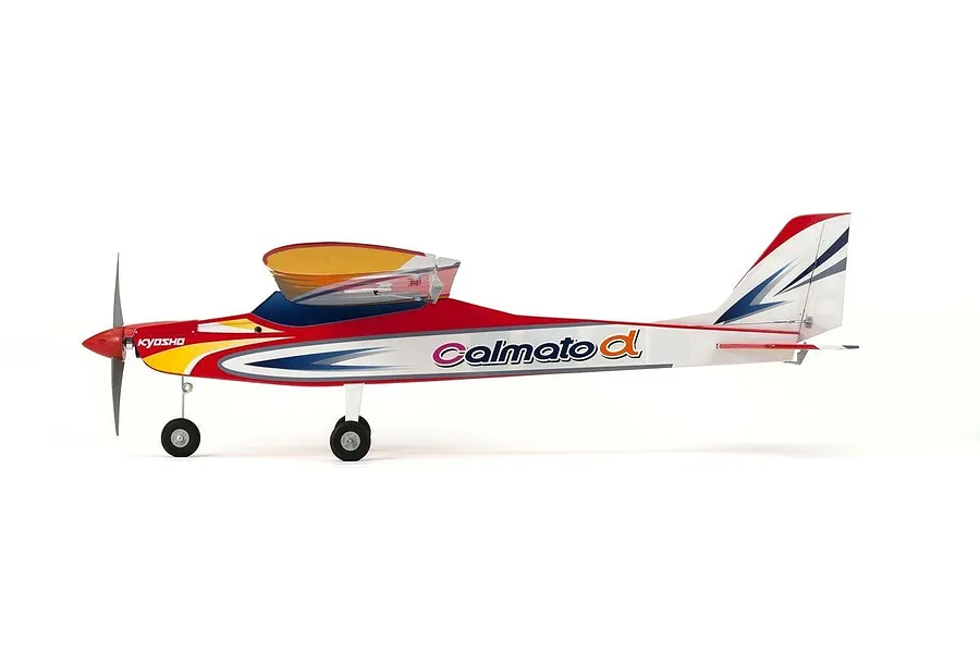 Kyosho RC Plane Calmato Alpha 40 Trainer 1.6m Kit - Red image 126143