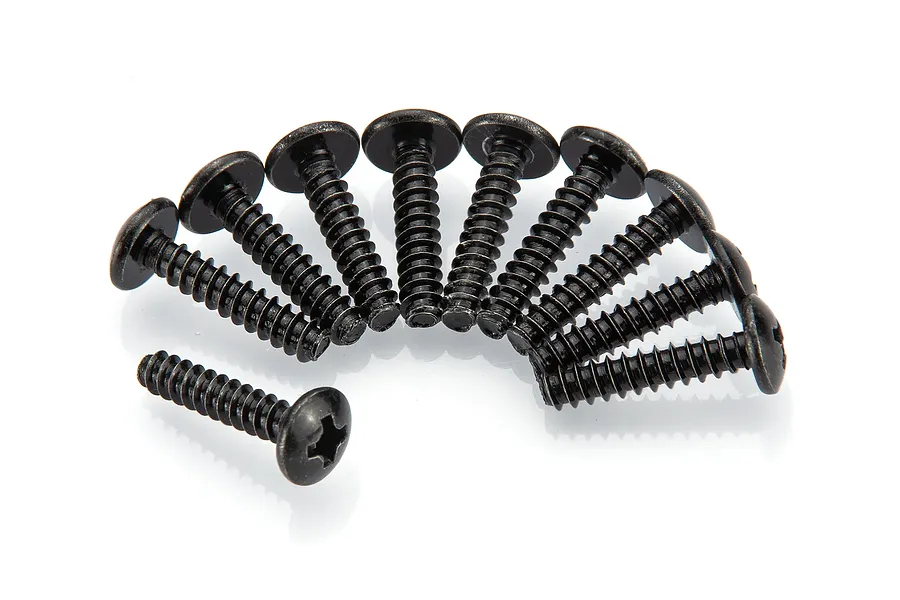 HSP 3x14mm Coarse Thread Button Head Screws 10Pcs image 126173