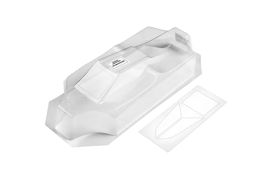 XRAY 1/10 Delta 4C Light Unpainted Body Shell - Clear image 126279