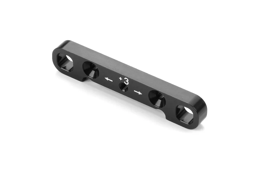 XRAY Aluminium Wide Lower Suspension Pin Holder - Black image 126283