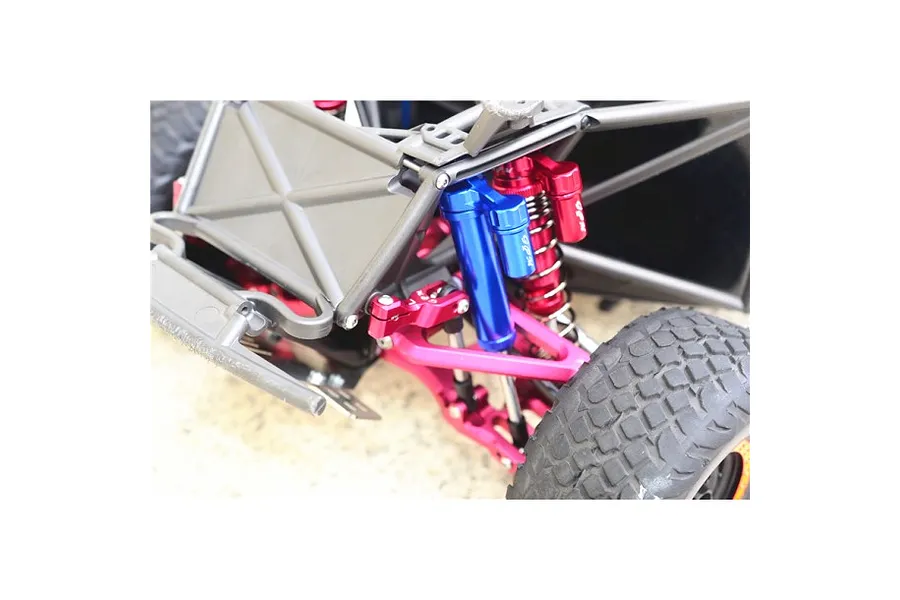 GPM Blue Aluminium 135mm Front Piggyback Shocks 2Pcs image 2