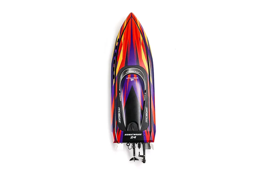 Pro Boat Sonicwake 24&amp;quot; Brushless Electric RC Speed Boat - Black image 126474