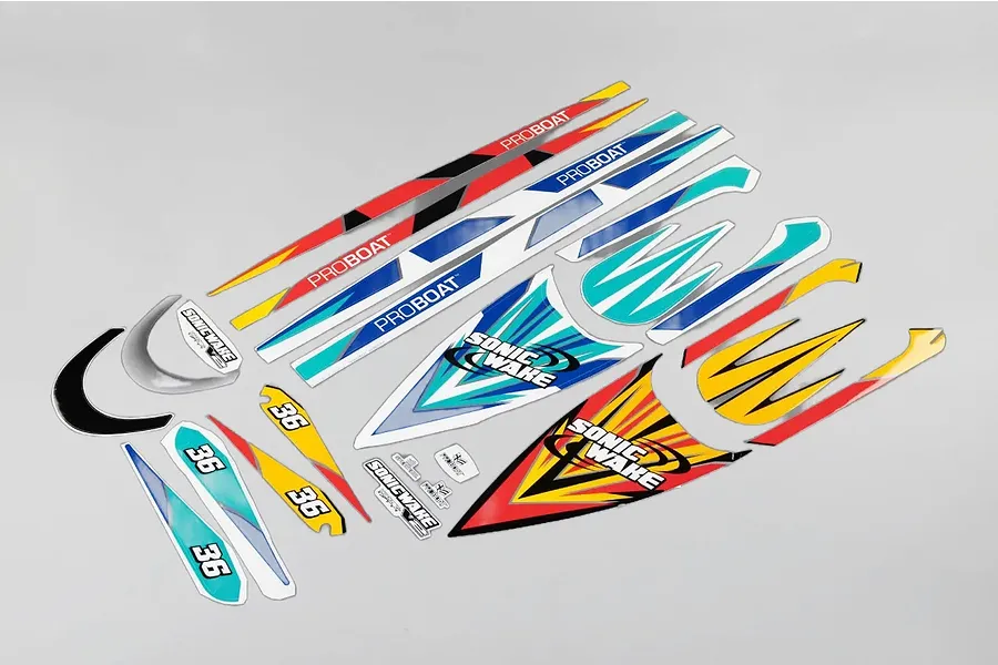 Pro Boat Decal Set - Sonic image 126641