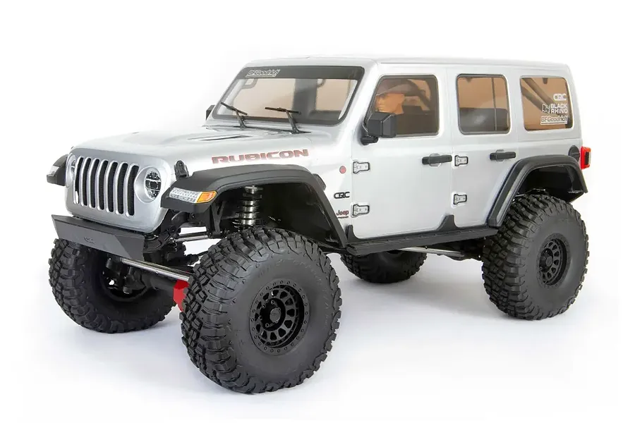 Axial SCX6 Jeep JLU Wrangler RC Rock Crawler Electric Brushless 4WD 1/6 Scale RTR - Silver image 126648