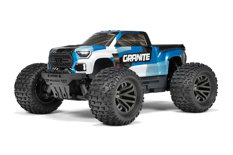 ARRMA Granite 223S DSC RC Monster Truck Electric Brushless 4WD 1/10 Scale RTR - Blue image 126676