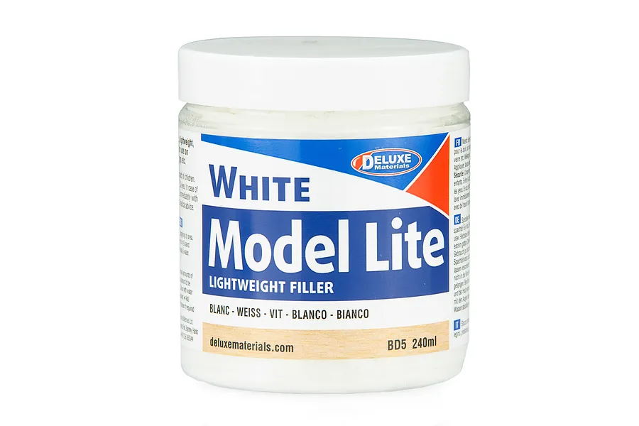 Deluxe Materials Model Lite Filler White 240ml image 126688