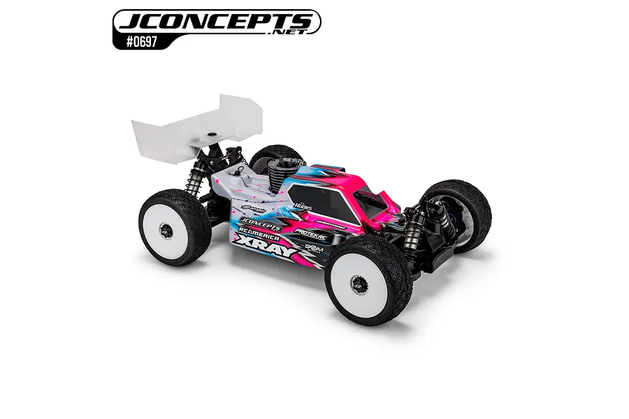 JConcepts 1/8 S15 XB8 Unpainted Body Shell - Clear image 126778