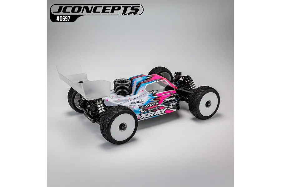 JConcepts 1/8 S15 XB8 Unpainted Body Shell - Clear image 5