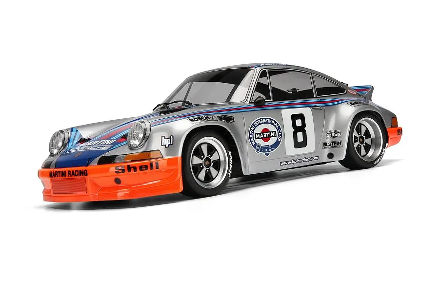HPI 1/10 1973 Porsche Carrera RSR Unpainted Body Shell - Clear image 126786