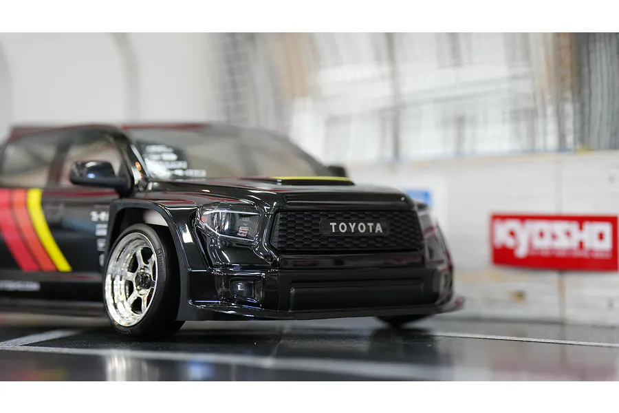 Kyosho Fazer D2 FZD2L Toyota Tundra Drift Ver. RC Drift Car Electric 2WD 1/10 Scale RTR - Black image 126822