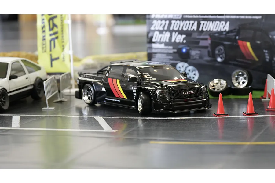 Kyosho Fazer D2 FZD2L Toyota Tundra Drift Ver. RC Drift Car Electric 2WD 1/10 Scale RTR - Black image 126825