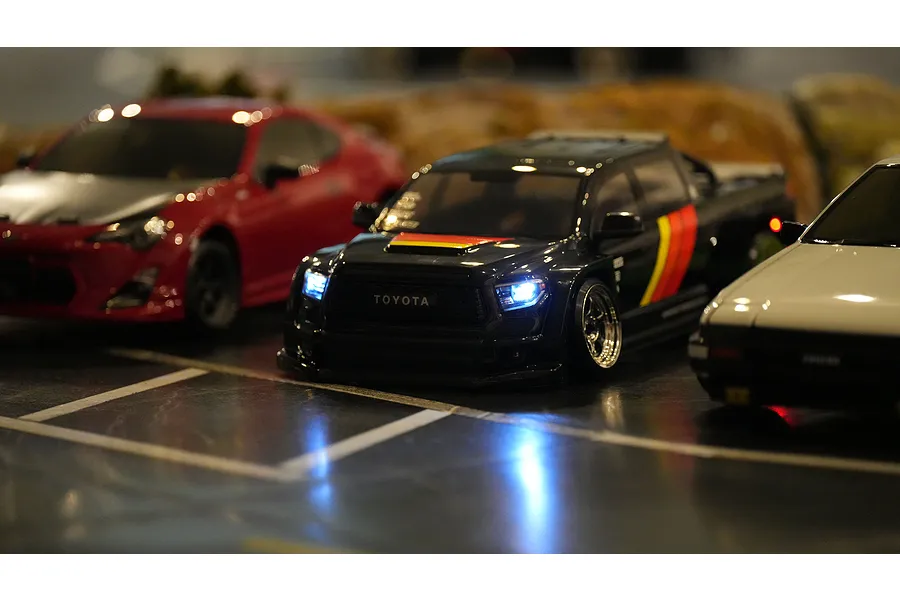 Kyosho Fazer D2 FZD2L Toyota Tundra Drift Ver. RC Drift Car Electric 2WD 1/10 Scale RTR - Black image 126826