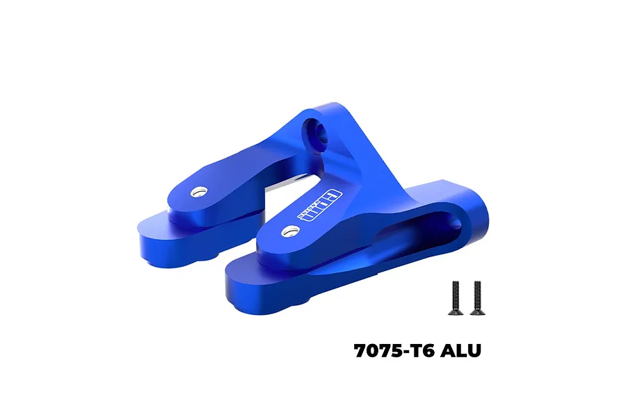 GPM Aluminium Rear Wing Mount - Blue image 2