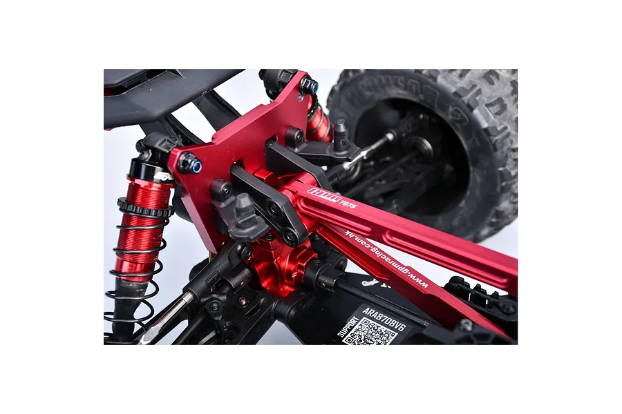 GPM Aluminium Rear Centre Brace Mount - Blue image 3