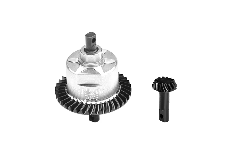 GPM Steel &amp;amp; Aluminium Front Complete Differential - Silver image 126975