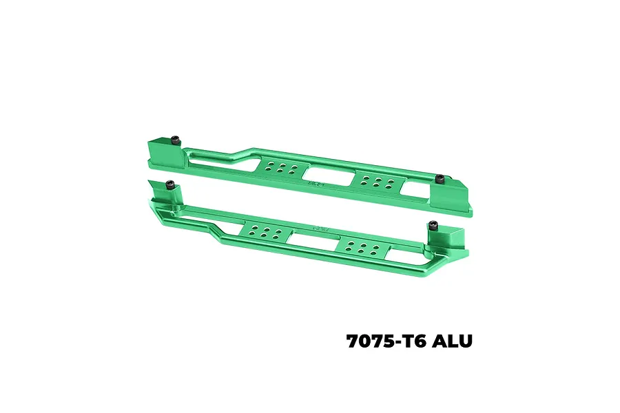 GPM Aluminium Chassis Nerf Bars 2Pcs - Green image 127067