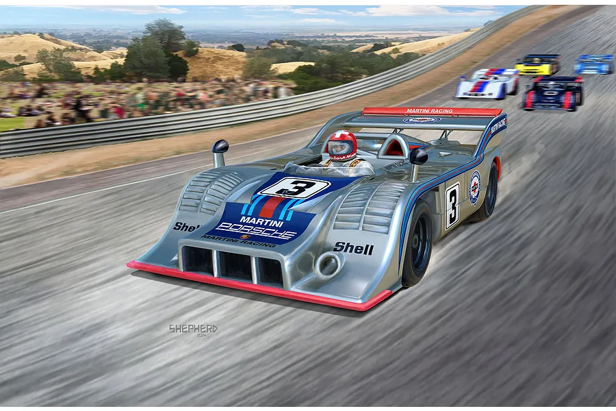 Revell 1/32 Porsche 917 CanAm Race Car Scaled Plastic Model Kit image 8