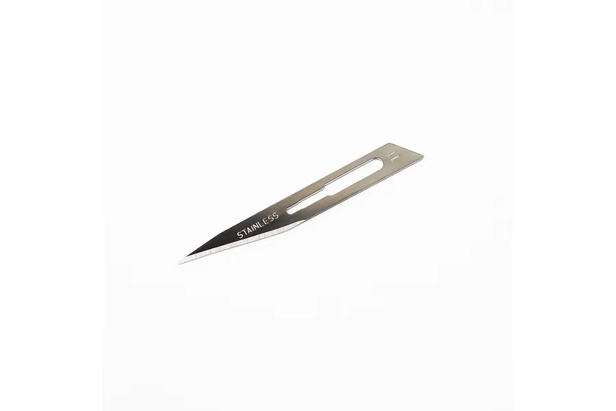 Excel Tools Stainless Steel #11 Surgical Scalpel Blade 2Pcs image 127180