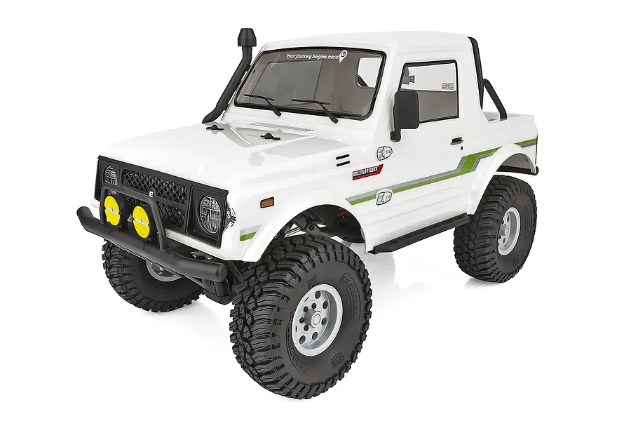 Element RC Enduro Bushido RC Rock Crawler Electric 4WD Off Road RTR RC Crawler - White image 127209