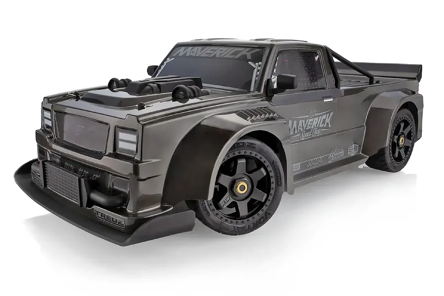 Maverick Quantum R Flux RC Race Truck Electric Brushless 4WD 1/8 Scale RTR - Grey image 127238