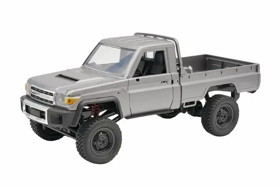 MN Model Toyota LC79 Pro RC Rock Crawler Electric 4WD 1/12 Scale RTR - Silver image 127256
