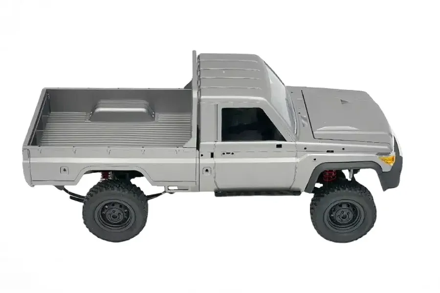 MN Model Toyota LC79 Pro RC Rock Crawler Electric 4WD 1/12 Scale RTR - Silver image 127257