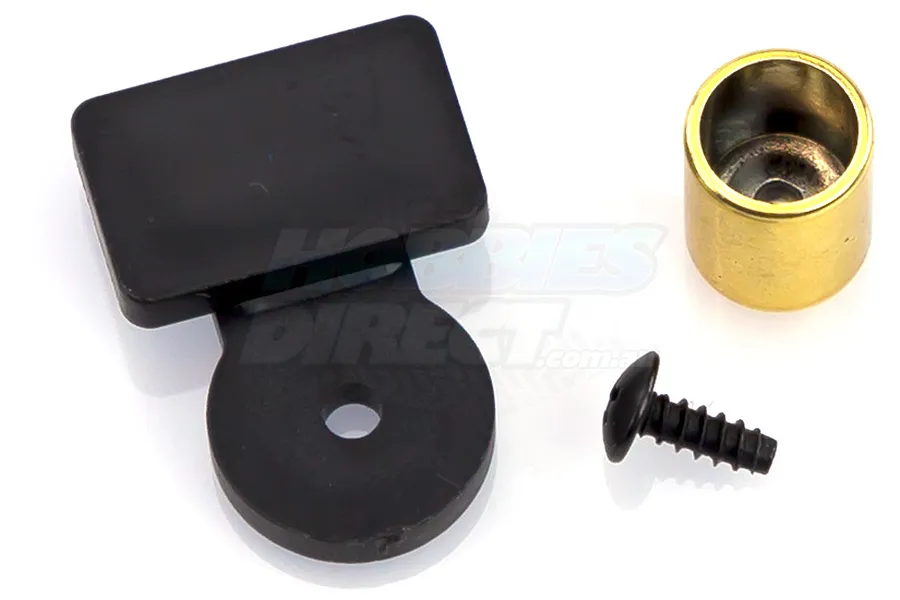 RPM Gold 1/10 &amp;quot;Fatboy&amp;quot; Model Exhaust Pipe Tip image 12732