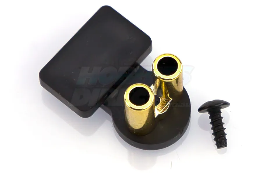 RPM Gold 1/10 &amp;quot;Slim Twinz&amp;quot; Model Exhaust Pipe Tip image 12733