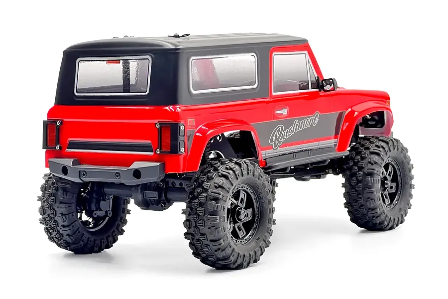 Hobby Plus CR-18P V3 Rushmore RC Rock Crawler Electric Brushless 4WD 1/18 Scale RTR - Red image 127337