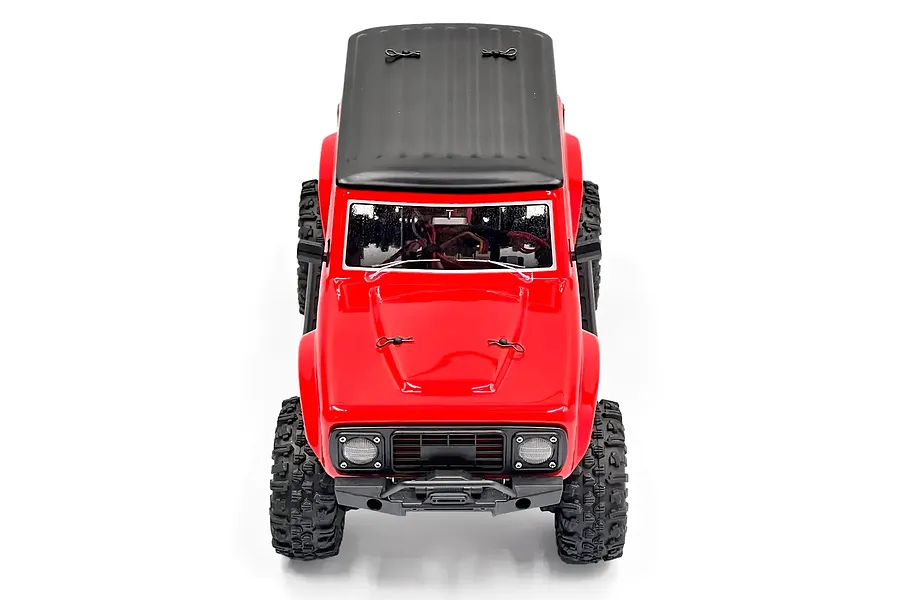 Hobby Plus CR-18P V3 Rushmore RC Rock Crawler Electric Brushless 4WD 1/18 Scale RTR - Red image 127341