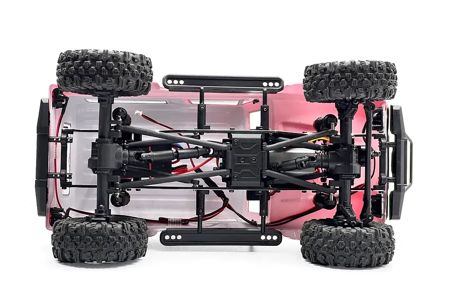 Hobby Plus CR-18P V3 Rushmore RC Rock Crawler Electric Brushless 4WD 1/18 Scale RTR - Red image 127342