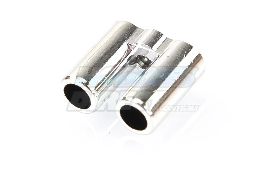 RPM Chrome 1/10 &amp;quot;Slim Twinz&amp;quot; Model Exhaust Pipe Tip image 12738