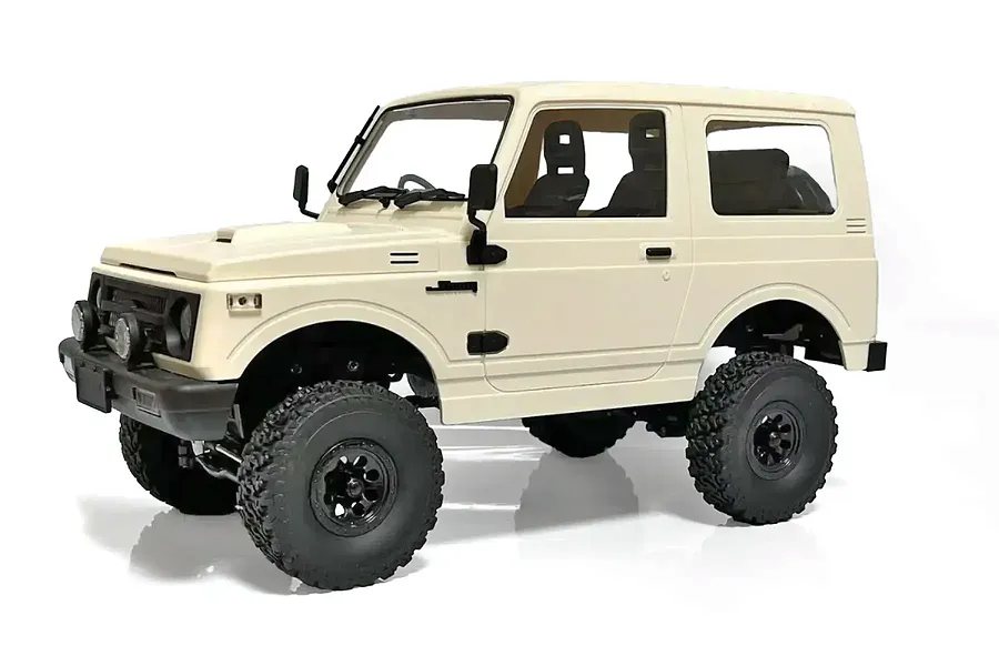 WPL C74 Suzuki Jimny RC Rock Crawler Electric 4WD 1/10 Scale RTR - White image 127374