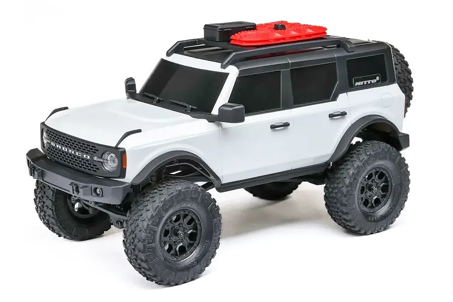 Axial SCX24 2021 Ford Bronco RC Rock Crawler Electric 4WD 1/24 Scale RTR - White image 127375