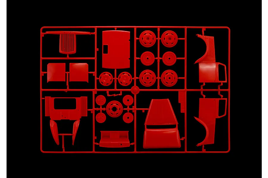 Italeri 1/24 Opel Blitz Fire Truck Scaled Plastic Model Kit image 127388