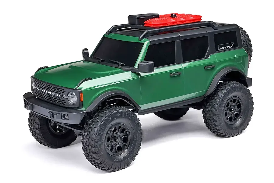 Axial SCX24 2021 Ford Bronco RC Rock Crawler Electric 4WD 1/24 Scale RTR - Green image 127568