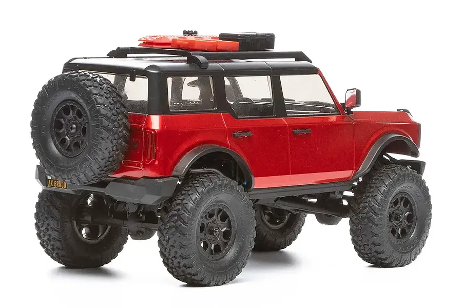 Axial SCX24 2021 Ford Bronco RC Rock Crawler Electric 4WD 1/24 Scale RTR - Red image 127583