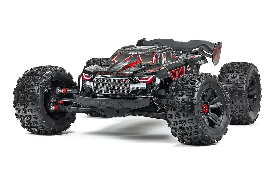 ARRMA KRATON 8S EXB AVC 4X4 RC Monster Speed Truck Electric Brushless 4WD 1/5 Scale RTR - Black image 127589
