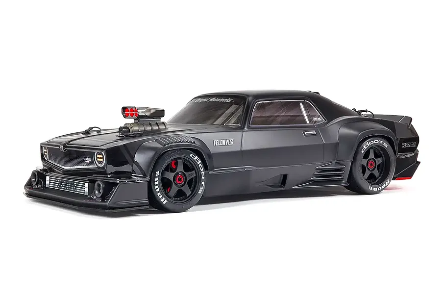 ARRMA FELONY 6S BLX Street Basher RC Car Electric Brushless 4WD 1/7 Scale RTR - Black image 127676