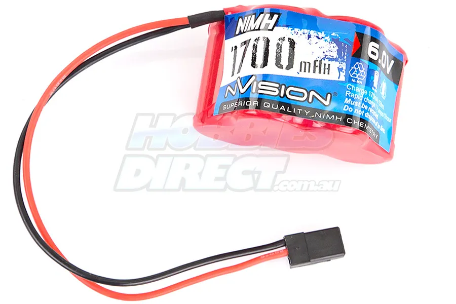 nVision 6V 1700mAh Hump Soft Case NiMH Battery image 12783