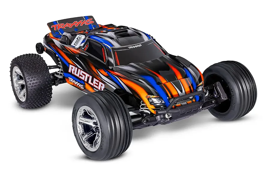 Traxxas Rustler BL-2S RC Stadium Truck Electric Brushless 2WD 1/10 Scale RTR image 127925
