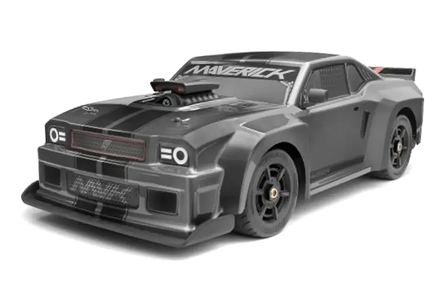 Maverick Quantum R Flux 4S RC Muscle Car Electric Brushless 4WD 1/8 Scale RTR - Grey image 127929