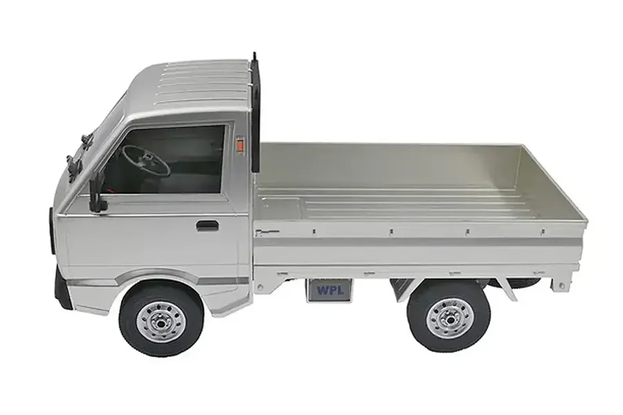 WPL D12 RC Drift Kei Truck Electric 2WD 1/10 Scale RTR - Silver image 127964