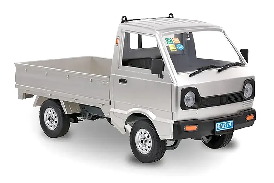 WPL D12 RC Drift Kei Truck Electric 2WD 1/10 Scale RTR - Silver image 127969