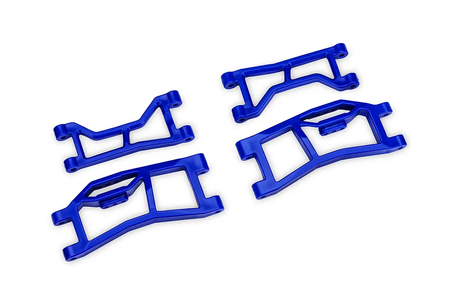Traxxas HD WideMaxx Rear Upper and Lower Suspension Arms 4Pcs - Blue image 128004