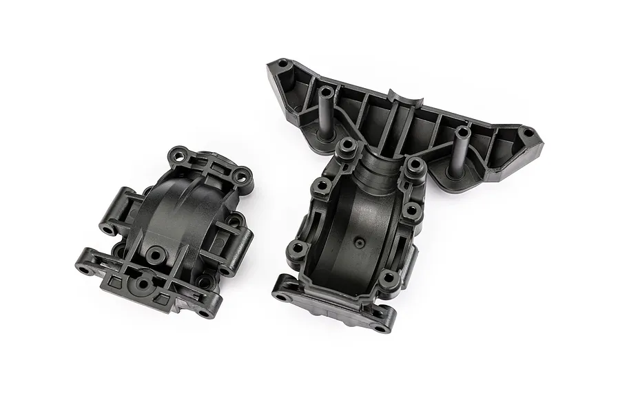 Traxxas Front Upper and Lower Bulkhead image 128008