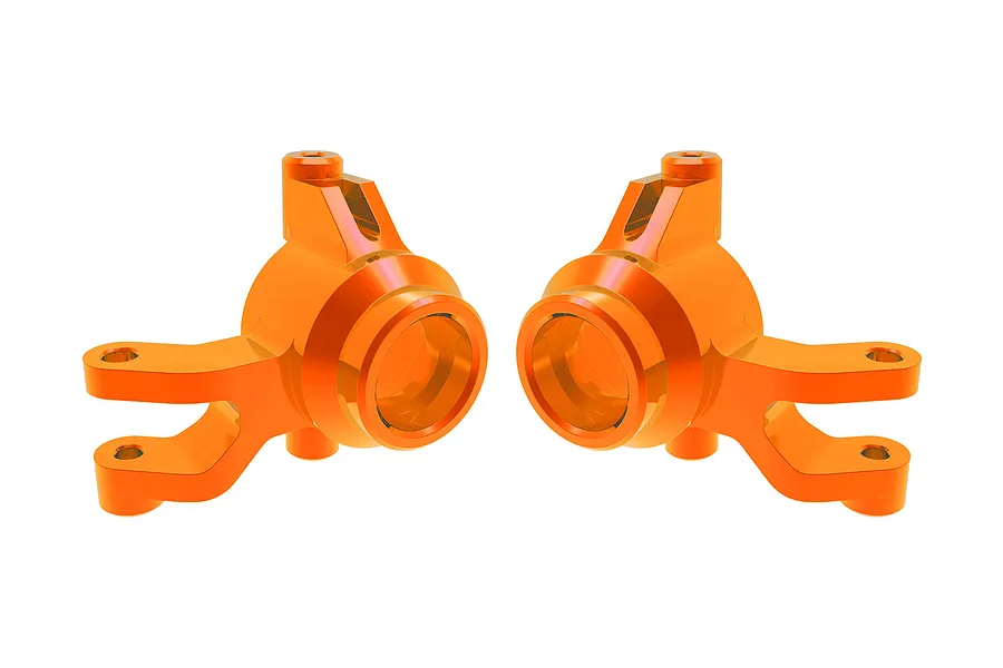 Traxxas Aluminium Steering Hubs 2Pcs - Orange image 128017
