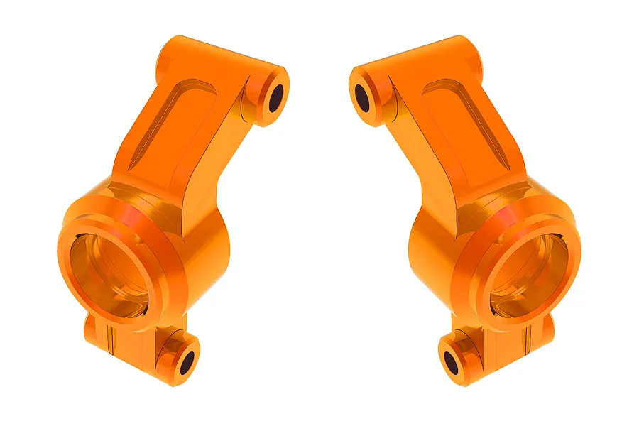 Traxxas Aluminium Rear Hubs 2Pcs - Orange image 128030