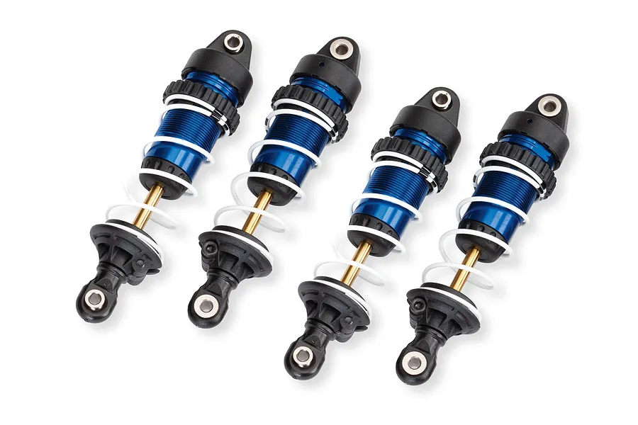 Traxxas Aluminium Mini GTR Long Shocks 4Pcs - Blue image 128036