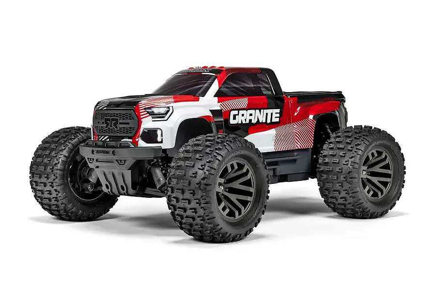 ARRMA Granite 223S DSC RC Monster Truck Electric Brushless 4WD 1/10 Scale RTR - Red image 128084